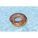 Dmuchane koło plażowe do pływania brązowy Donut 107cm BESTWAY Bestway