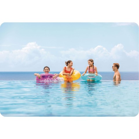 Koło do pływania pomarańczowe 76 cm INTEX 59260 INTEX Koło do pływania pomarańczowe 76 cm INTEX 59260 INTEX