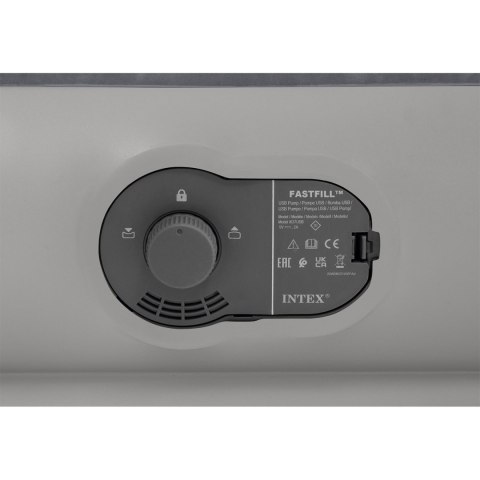 Materac dmuchany 191x 99x30cm z wbudowaną pompką elektryczną INTEX 64112 INTEX Materac dmuchany 191x 99x30cm z wbudowaną pompką elektryczną INTEX 64112 INTEX