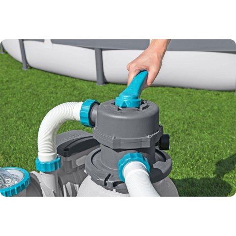 Pompa piaskowa 6056 l/h + piasek 25kg Bestway 58497 Bestway Pompa piaskowa 6056 l/h + piasek 25kg Bestway 58497 Bestway