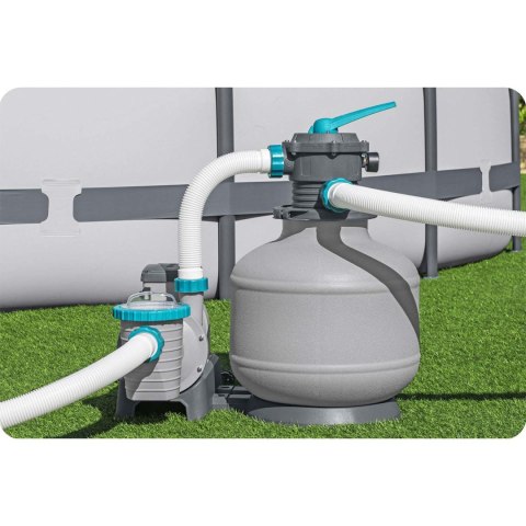 Pompa piaskowa do basenów 11355 L/h Bestway 58486 + tabletki multifunkcyjne Bestway Pompa piaskowa do basenów 11355 L/h Bestway 58486 + tabletki multifunkcyjne Bestway