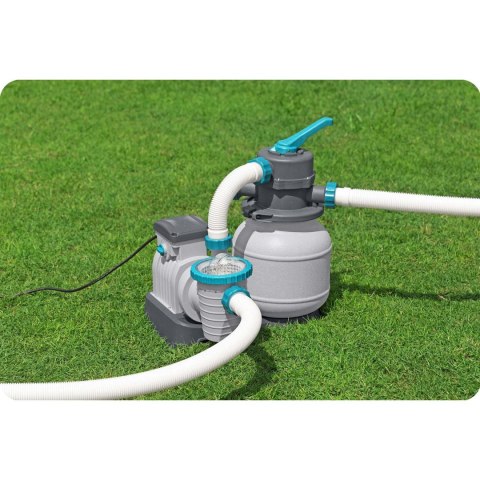 Pompa piaskowa do basenów + tabletki multifunkcyjne 6056 l/h Bestway 58497 Bestway Pompa piaskowa do basenów + tabletki multifunkcyjne 6056 l/h Bestway 58497 Bestway