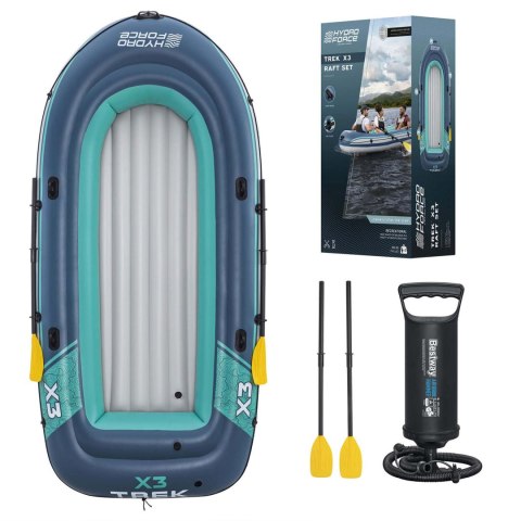 Ponton Trek X3 Raft 294 x 137 cm Bestway 61154 Bestway Ponton Trek X3 Raft 294 x 137 cm Bestway 61154 Bestway