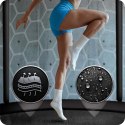 Trampolina ogrodowa 6ft/183cm z siatką wewnętrzną i drabinką Neo-Sport Neo-Sport